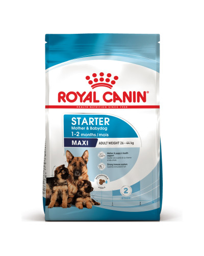 Корм для новонароджених цуценят великих порід собак ROYAL CANIN MAXI STARTER 4 кг