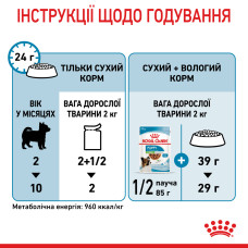 Вологий корм для цуценят ROYAL CANIN XSMALL PUPPY  85 г