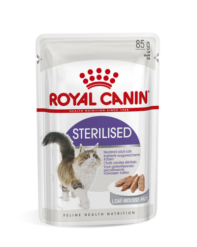 Вологий корм для дорослих стерилізованих котів ROYAL CANIN STERILIZED LOAF 85 г
