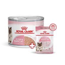 Влажный корм (мусс) для котят в возрасте от 1 до 4 месяцев ROYAL CANIN MOTHER and BABYCAT Cans 195 г