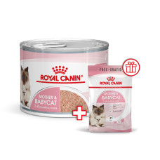 Вологий корм (мус) для кошенят віком від 1 до 4 місяців ROYAL CANIN MOTHER and BABYCAT Cans 195 г