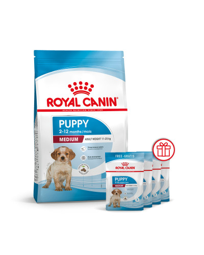 Корм для цуценят середніх порід ROYAL CANIN MEDIUM PUPPY 4 кг