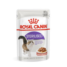 Вологий корм для дорослих стерилізованих котів ROYAL CANIN STERILISED IN GRAVY 85 г