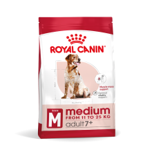 Корм для дорослих собак середніх порід віком ROYAL CANIN MEDIUM ADULT 7+ (від 7 років) 4 кг