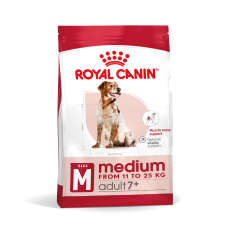 Корм для дорослих собак середніх порід віком ROYAL CANIN MEDIUM ADULT 7+ (від 7 років) 15 кг