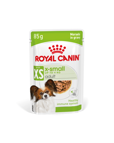 Вологий корм для дорослих собак ROYAL CANIN XSMALL ADULT IN GRAVY 0.085 кг