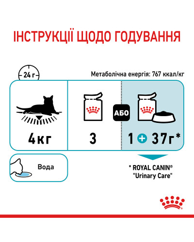 Вологий корм для дорослих котів ROYAL CANIN URINARY CARE 85 г