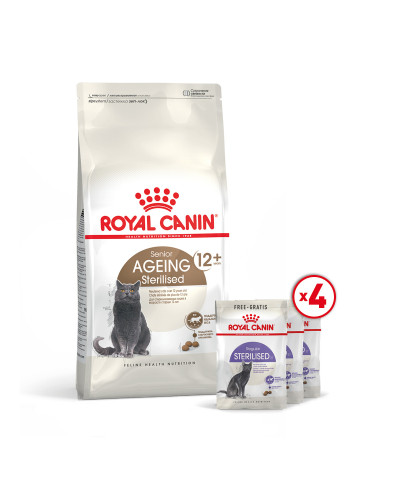 Корм для взрослых стерилизованных кошек ROYAL CANIN STERILISED 12+, 2 кг