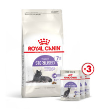 Корм для дорослих стерилізованих котів ROYAL CANIN STERILISED 7+ (віком від 7 років) 1.5 кг