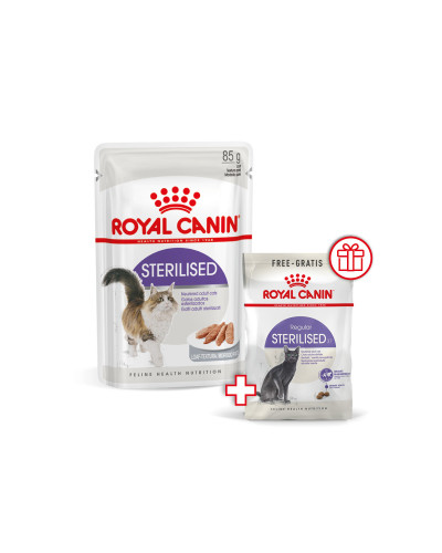 Вологий корм для дорослих стерилізованих котів ROYAL CANIN STERILIZED LOAF 85 г