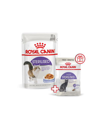 Вологий корм для дорослих стерилізованих котів ROYAL CANIN STERILISED IN JELLY 85 г