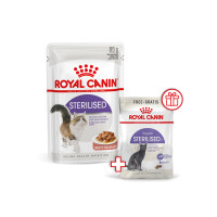 Вологий корм для дорослих стерилізованих котів ROYAL CANIN STERILISED IN GRAVY 85 г