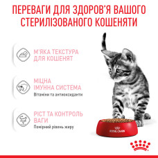 Вологий корм для стерилізованих кошенят ROYAL CANIN KITTEN STERILISED IN GRAVY 85 г