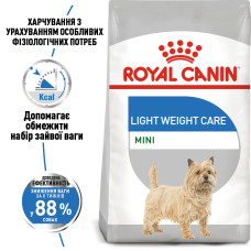 Корм для собак малых размеров со склонностью к лишнему весу ROYAL CANIN MINI LIGHT WEIGHT CARE 3 кг