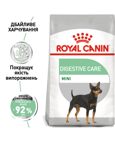 Корм для собак малых размеров с чувствительной пищеварительной системой ROYAL CANIN MINI DIGESTIVE CARE 3 кг