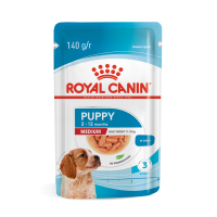 Вологий корм для цуценят середніх розмірів ROYAL CANIN MEDIUM PUPPY IN GRAVY 140 г