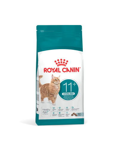 Корм для взрослых стерилизованных кошек ROYAL CANIN STERILISED 11+ (возраст от 11 лет) 2 кг