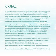 Сухий корм для кішок Optimeal Beauty Fitness Healthy Weight & Joints 4 кг – морепродукти