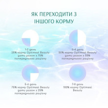 Сухий корм для кішок Optimeal Beauty Fitness Healthy Weight & Joints 4 кг – морепродукти