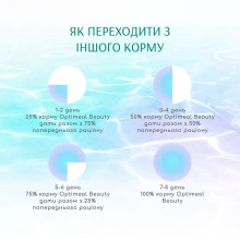 Влажный корм для кошек Optimeal Beauty Podium 70 г (тунец и кальмары)