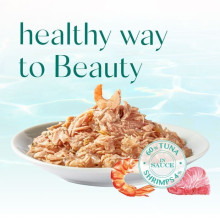 Влажный корм для кошек Optimeal Beauty Fitness 70 г (тунец с креветками)