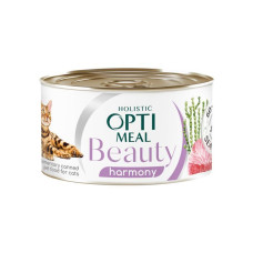 Вологий корм для кішок Optimeal Beauty Harmony 70 г (тунець)
