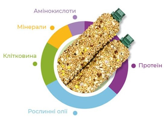Купить Лакомство для взрослых волнистых и экзотичных попугаев Padovan Stix Energy Cocorite ED Esotico 80 г (PP00143) Лакомство для взрослых волнистых и экзотичных попугаев Padovan Stix Energy Cocorite ED Esotico 80 г (PP00143)