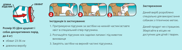 Купить Гигиенические подгузники для животных Simple Solution Disposable Diapers Х-Small мини 12шт ХS (ss10650) Гигиенические подгузники для животных Simple Solution Disposable Diapers Х-Small мини 12шт ХS (ss10650)