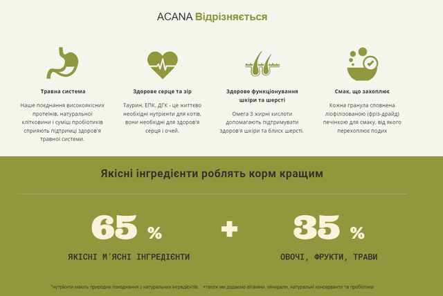 Купить Сухой корм для взрослых котов ACANA Homestead Harvest Cat Фермерский урожай 4,5 кг (a71437) Сухой корм для взрослых котов ACANA Homestead Harvest Cat Фермерский урожай 4,5 кг (a71437)