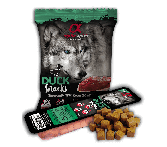 Купить Лакомства для собак Alpha Spirit Snacks полувлажные беззерновые кубики с уткой 35 г (as4008335) Лакомства для собак Alpha Spirit Snacks полувлажные беззерновые кубики с уткой 35 г (as4008335)